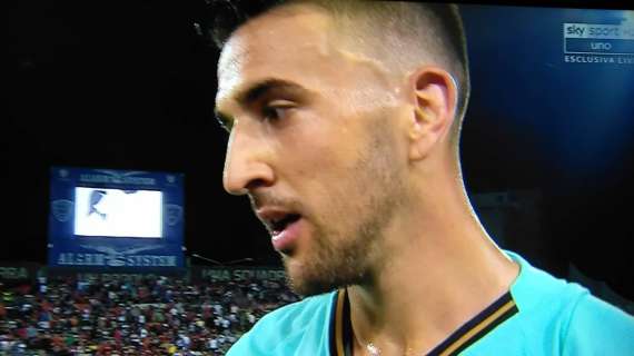 Vecino al 45': "Dobbiamo migliorare nell'ultimo passaggio"