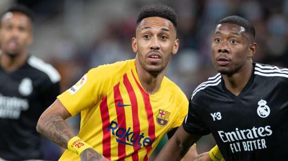 Barça, lungo stop per Aubameyang: mascella fratturata dai rapinatori