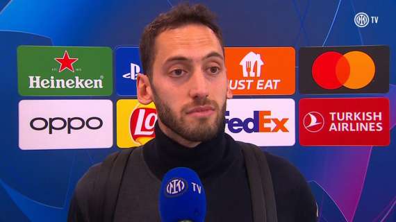 Calhanoglu a ITV: "Concorrenza a centrocampo? Sono contento, c'è bisogno di tutti"