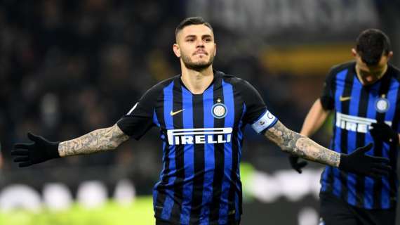 Inter, fattore Icardi: gol in 7 delle ultime 9 in Serie A, con 10 punti in più all'attivo
