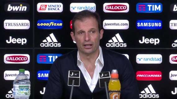 Allegri: "Inter buona squadra. Ha giocatori importanti"