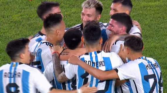 InterNazionali - Argentina-Panama 2-0: Lautaro in campo nella ripresa
