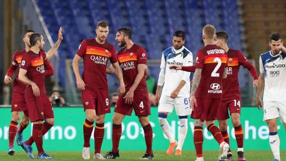 L'Atalanta manca l'aggancio al secondo posto: 1-1 con la Roma, l'Inter è ad otto punti dallo scudetto 