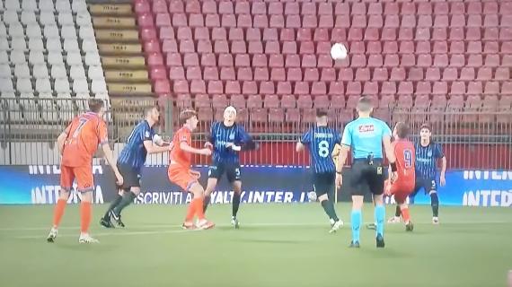LIVE Inter U23-Ospitaletto, 1-2 all'90': sei di recupero, Inter all'attacco con l'uomo in più