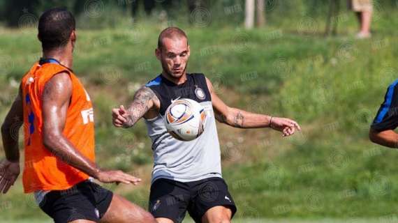 Ancora sosta: Sneijder e Stankovic assenti oggi ad Appiano, ecco il motivo