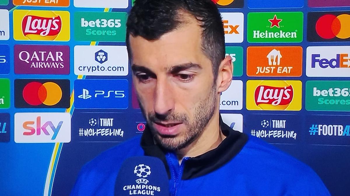 Mkhitaryan a Sky: "Perdere così fa male, questo rigore non si può spiegare. Dobbiamo guardare avanti"