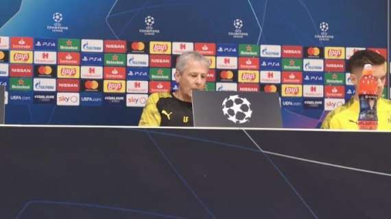 B. Dortmund, Favre in conferenza: "Girone, tutto è possibile. Ora dovremo vincere in casa contro l'Inter"