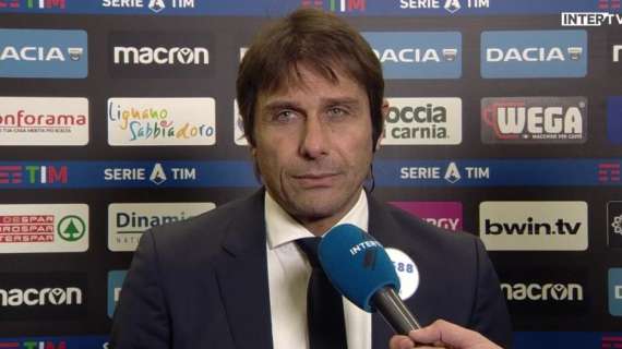 Conte a InterTV: "Moses e Young, qualità negli uno contro uno. Stiamo lavorando per il futuro, ma anche per il presente"