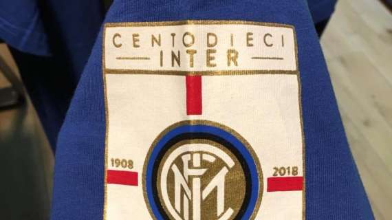 Derby, patch dei 110 anni sulle maglie dell'Inter