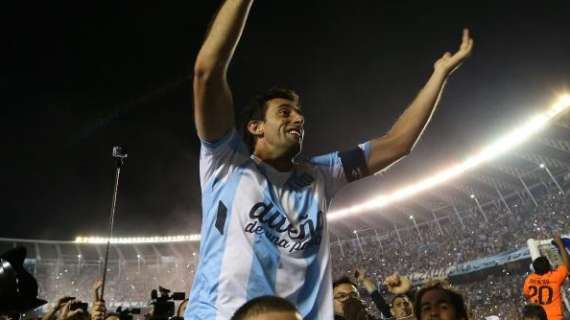 Racing, i tifosi preparano celebrazione per Diego Milito