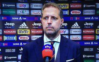 Paratici a Sky: "Juve-Inter è sempre una partita sentita. Conte vecchio obiettivo? No, il primo era Sarri"