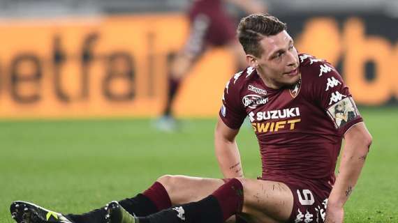 Torino, UFFICIALE: per Belotti lesione del legamento collaterale, stop di 4 settimane. Salta l'Inter?