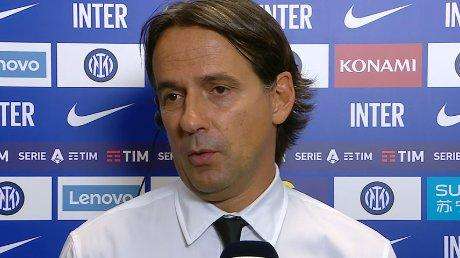 Inzaghi: "Abbiamo fatto una partita seria. Barella è un trascinatore, sul cambio ho fatto un errore io"