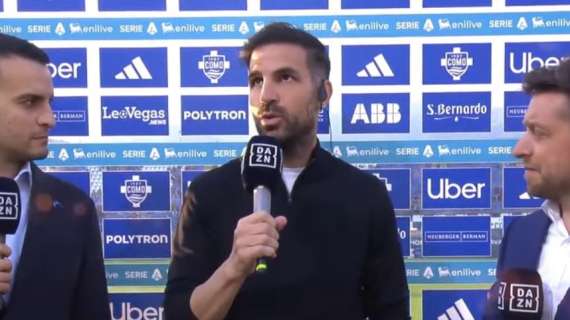 Como, Fabregas a DAZN: "Aiutare Conte? Nel calcio non ci sono tanti amici, vogliamo vincere sempre"