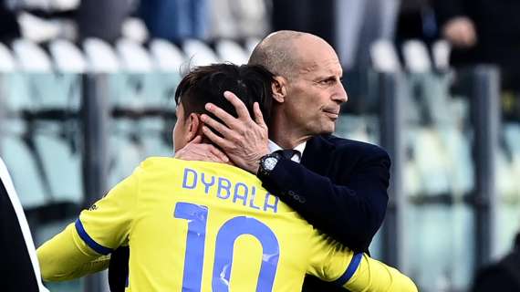 Allegri: "Dybala torni se stesso. Ha ancora tanto da dare, gioca divinamente"