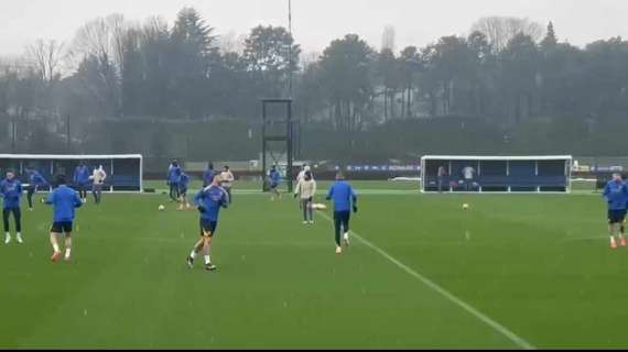 VIDEO - Inter-Monaco, allenamento della vigilia alla Pinetina: assente Taremi, ma domani sarà a disposizione di Inzaghi