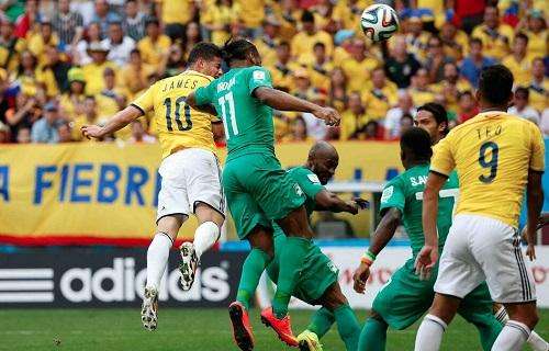 Colombia-Costa d'Avorio 2-1, Guarin resta in panca