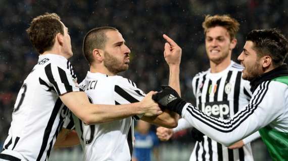 Bonucci a Sky: "In campo con rabbia. Contro l'Inter..."