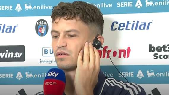 Pisa, Bonfanti: "Bastoni e il mio amico Scalvini possono essere due fonti di ispirazione"