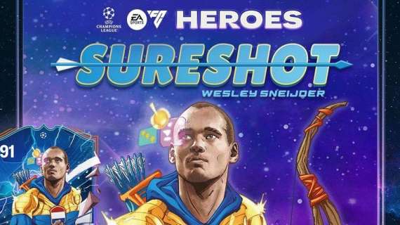 EA Sports FC 24, svelati 5 nuovi Eroi: tra loro l'ex Inter Sneijder. Svelata la carta