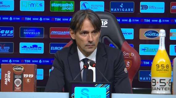 Inzaghi in conferenza: "Se andremo in Champions? Sì, ne sono convinto. Non ho visto egoismo in campo"