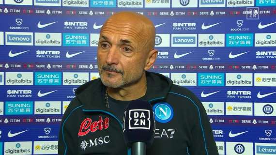 Spalletti a DAZN: "Non so come reagirò, all'Inter sensazioni bellissime"