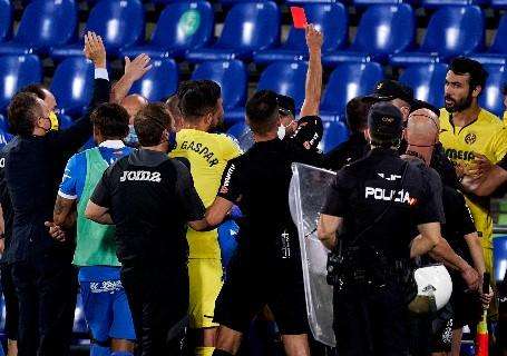 Il Getafe perde partita e testa: rissa a fine gara col Villarreal, interviene la Polizia