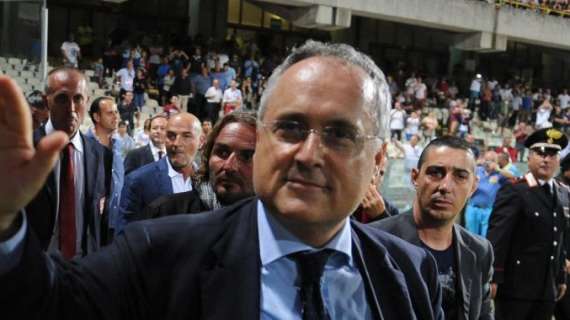 Lotito: "Thohir? Pro e contro. Moratti un gran signore"