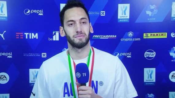 Calhanoglu a ITV: "Stasera avevamo fame, infatti li abbiamo mangiati: 3-0 veloce e tutti a casa"