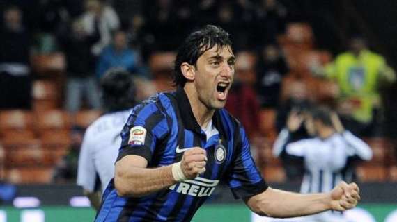 Statistiche 2012, Milito è il primo bomber in Italia