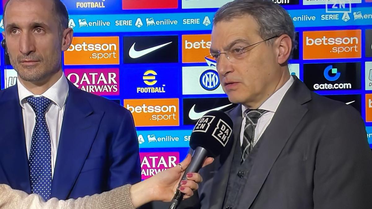 Juve, Comolli a DAZN: "Un'ingiustizia. Noi abbiamo perso 3 punti, il calcio italiano molto di più"