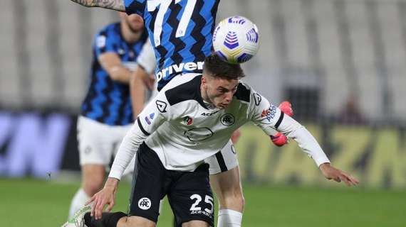 Spezia, Maggiore: "Il punto ottenuto contro l'Inter ci dà tanto entusiasmo"