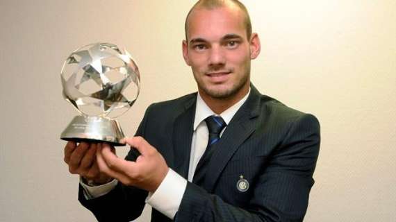 Sneijder premiato in patria