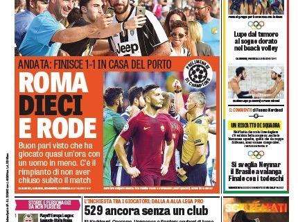 Prima pagina GdS - Icardi, uomo assist con De Boer