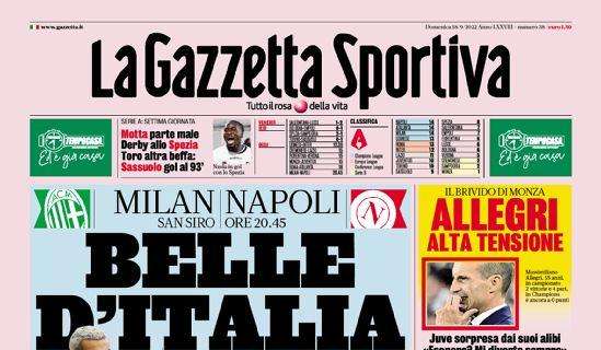 Prima GdS - Inzaghi, alta pressione. Un’altra trappola per l’Inter