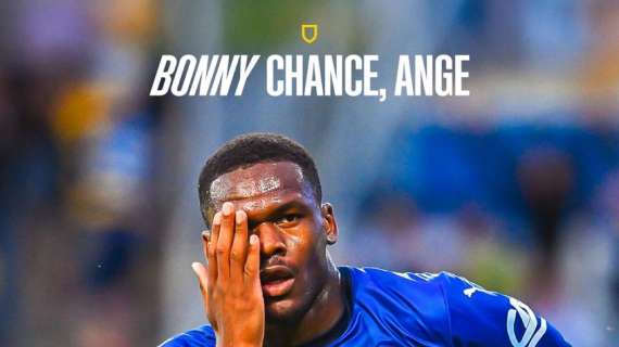 Bonny è un nuovo giocatore dell’Inter. Il saluto social del Parma