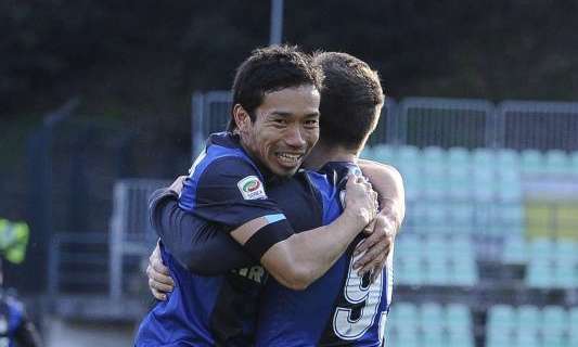 Nagatomo a Cassano: "In bocca al lupo Antonio-San!"