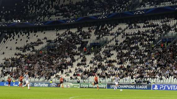 Juventus Stadium gremito: i numeri dei presenti