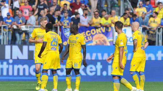 La zona Inter fa male al Frosinone: 7 gol subiti dai gialloazzurri negli ultimi 15'