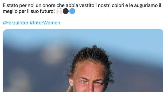 Stefanie van der Gragt, addio al calcio a fine stagione: "Darò tutto quello che ho per l'Inter"