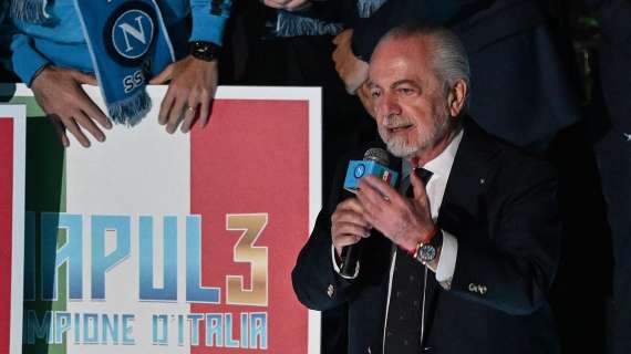 Il Mattino - De Laurentiis vuole la Supercoppa e promette alla squadra un premio in caso di vittoria  