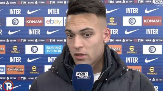 Lautaro: "La fascia di capitano non pesa. Io bandiera dell'Inter? Oggi rispondo che tengo tanto a questa maglia"