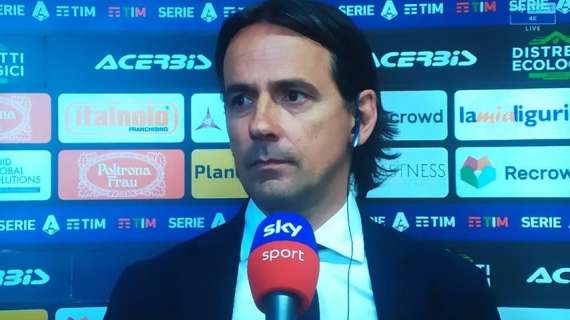 Inzaghi: "Vittoria di maturità e lucidità. Gosens è pronto, D'Ambrosio non ha sbagliato una partita"