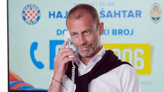 Ceferin: "In Italia c'è competizione, ma i club sono finanziariamente deboli. Super League finita"