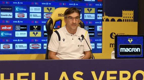 Hellas, Juric: "Domani Salcedo e Dimarco tra le soluzioni per affrontare il Genoa"