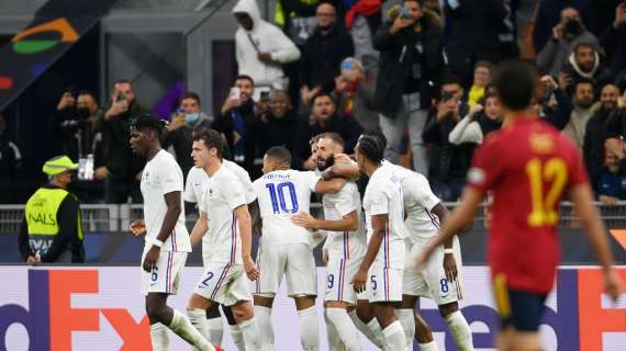 Benzema e Mbappé ribaltano la Spagna, la Francia vince la Nations League