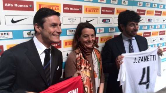 Match for Expo, le parole dei campioni per Zanetti