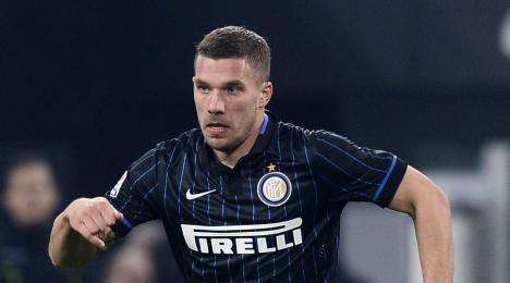 Podolski: "Un piacere giocare contro il grande Buffon"