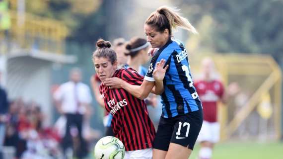Coppa Italia Femminile, l'Inter sfida il Milan l'11/12 alle 14.30