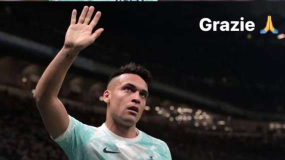 Lautaro Martinez, messaggio ai tifosi il giorno dopo Inter-Lecce: "Grazie"